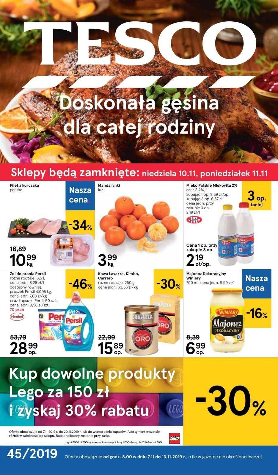 Gazetka promocyjna Tesco str. 1