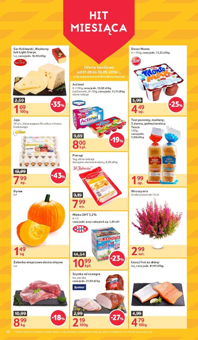 Gazetka promocyjna Tesco str. 18