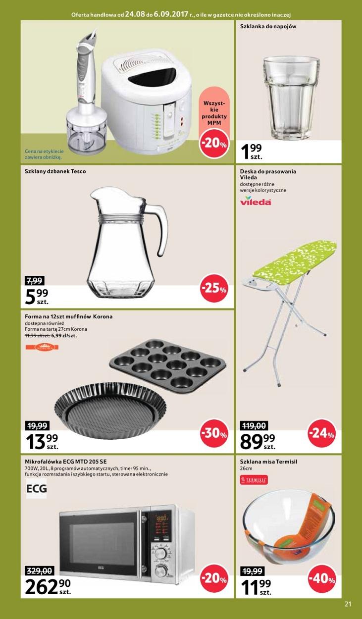 Gazetka promocyjna Tesco str. 21