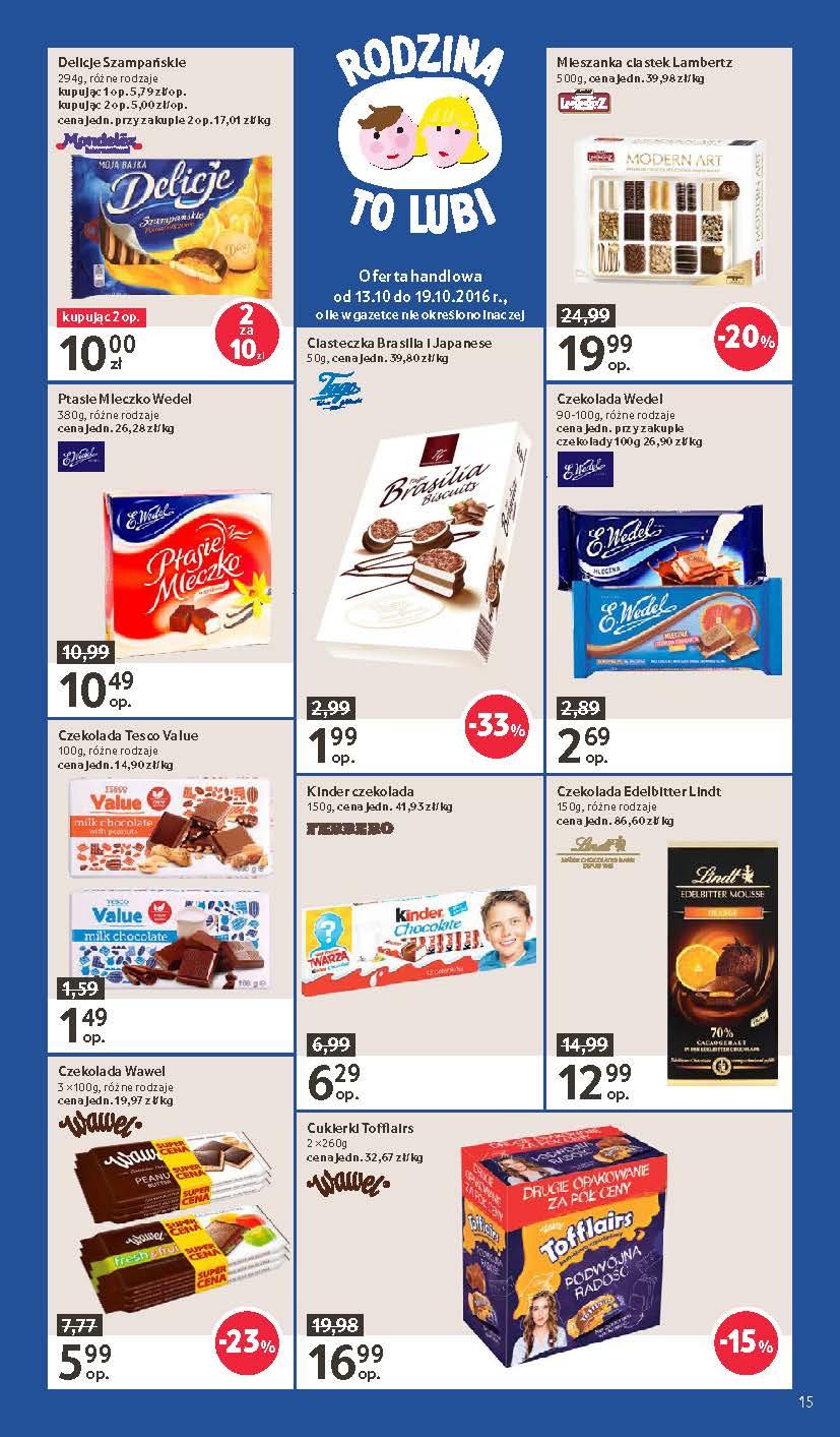 Gazetka promocyjna Tesco str. 15