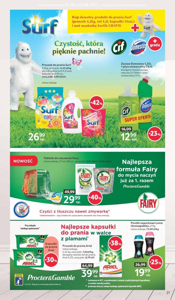 Gazetka promocyjna Tesco str. 21