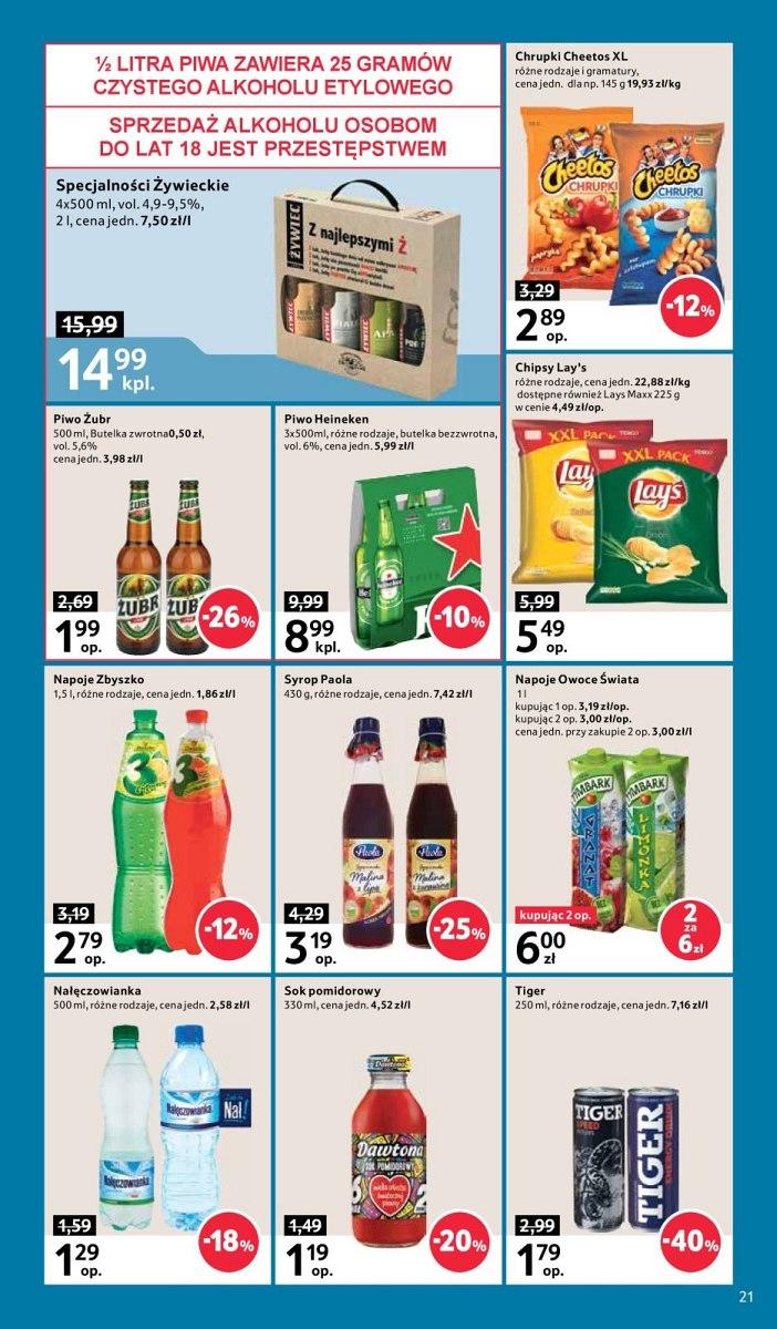 Gazetka promocyjna Tesco str. 21