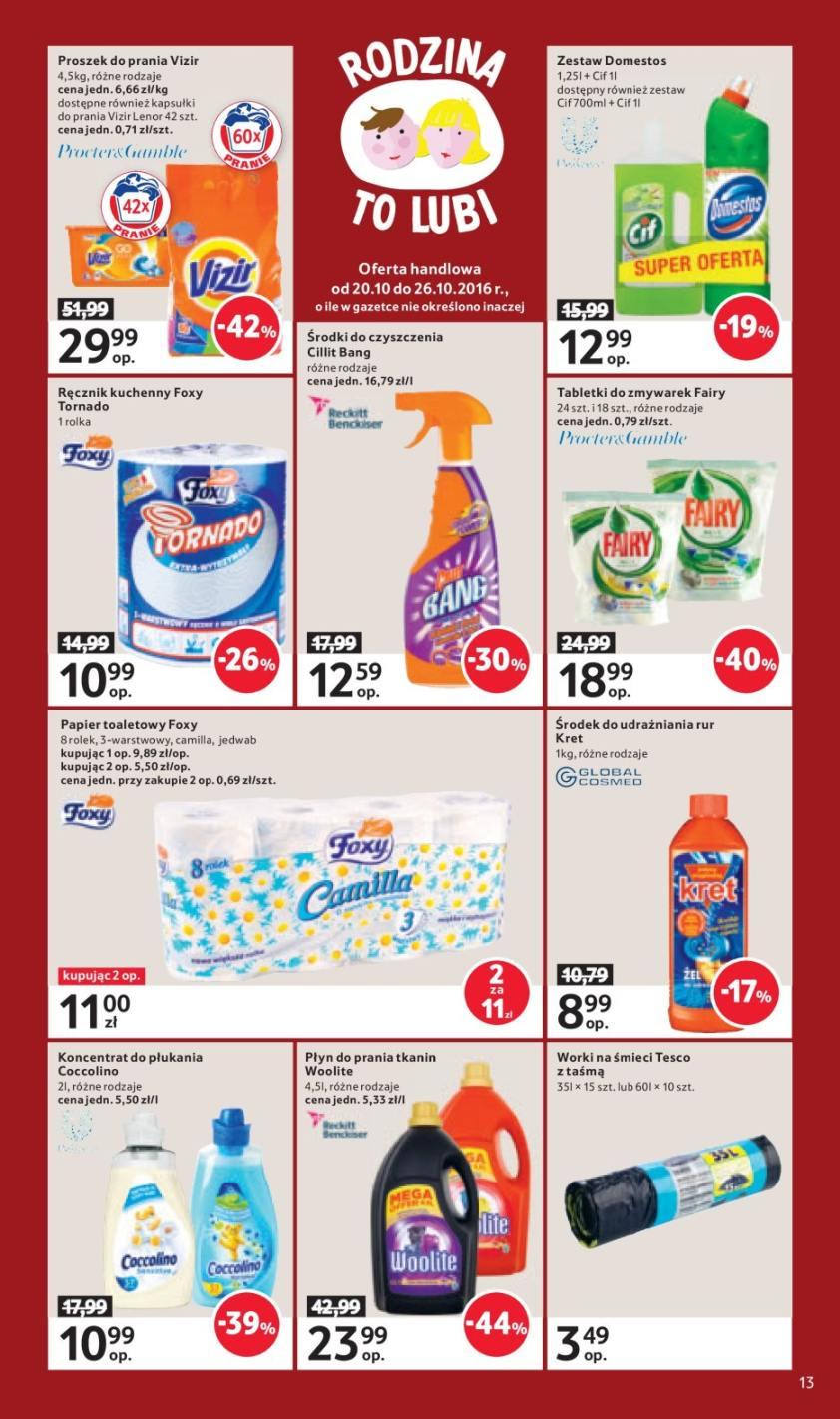 Gazetka promocyjna Tesco str. 13