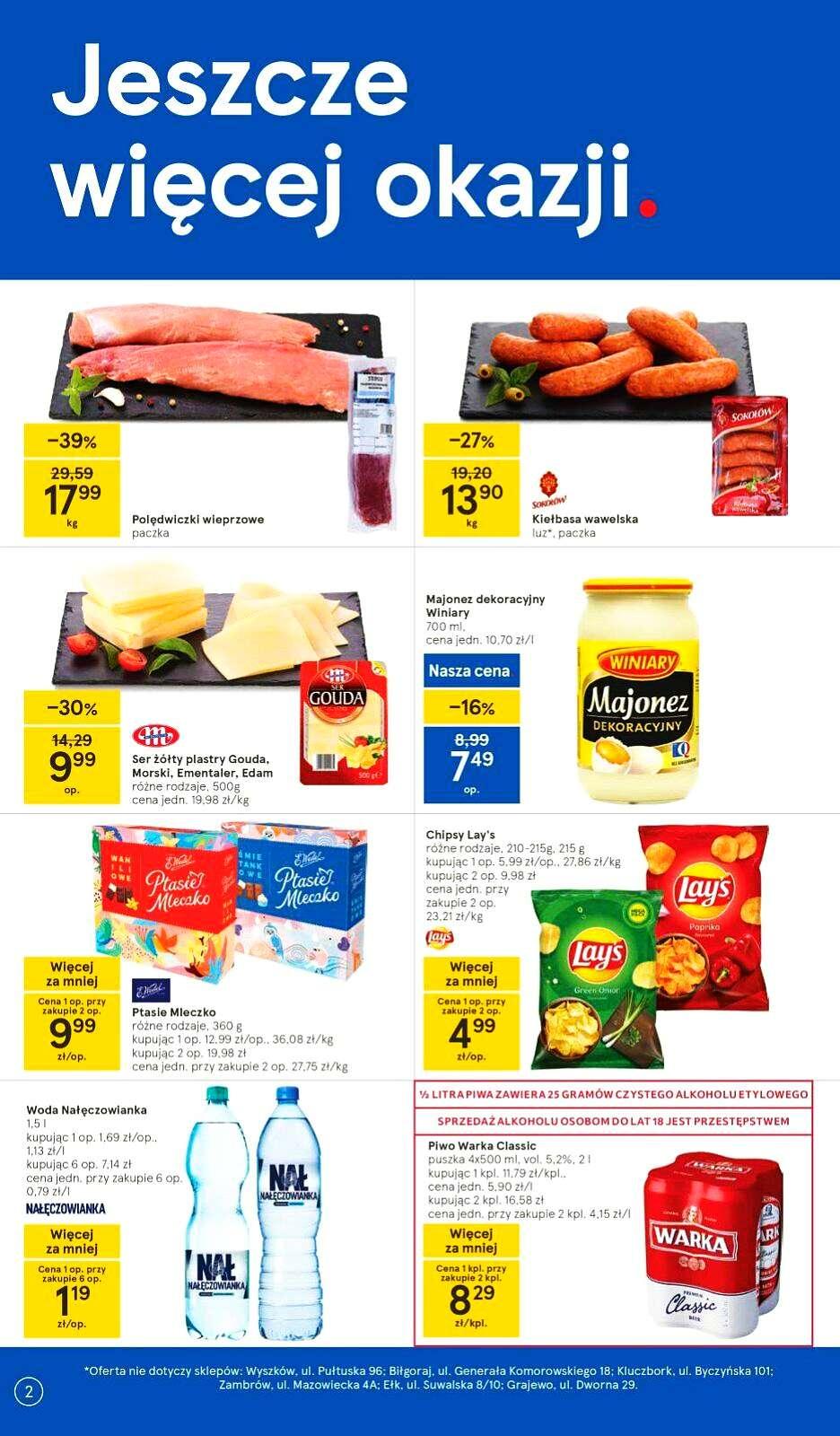 Gazetka promocyjna Tesco str. 2