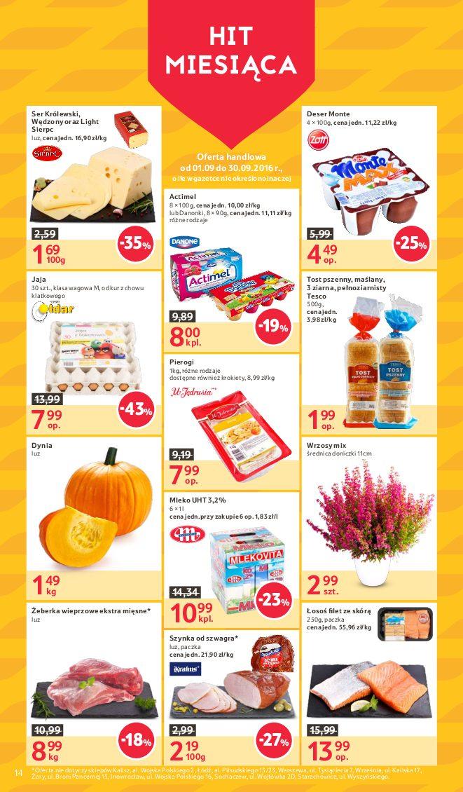 Gazetka promocyjna Tesco str. 14