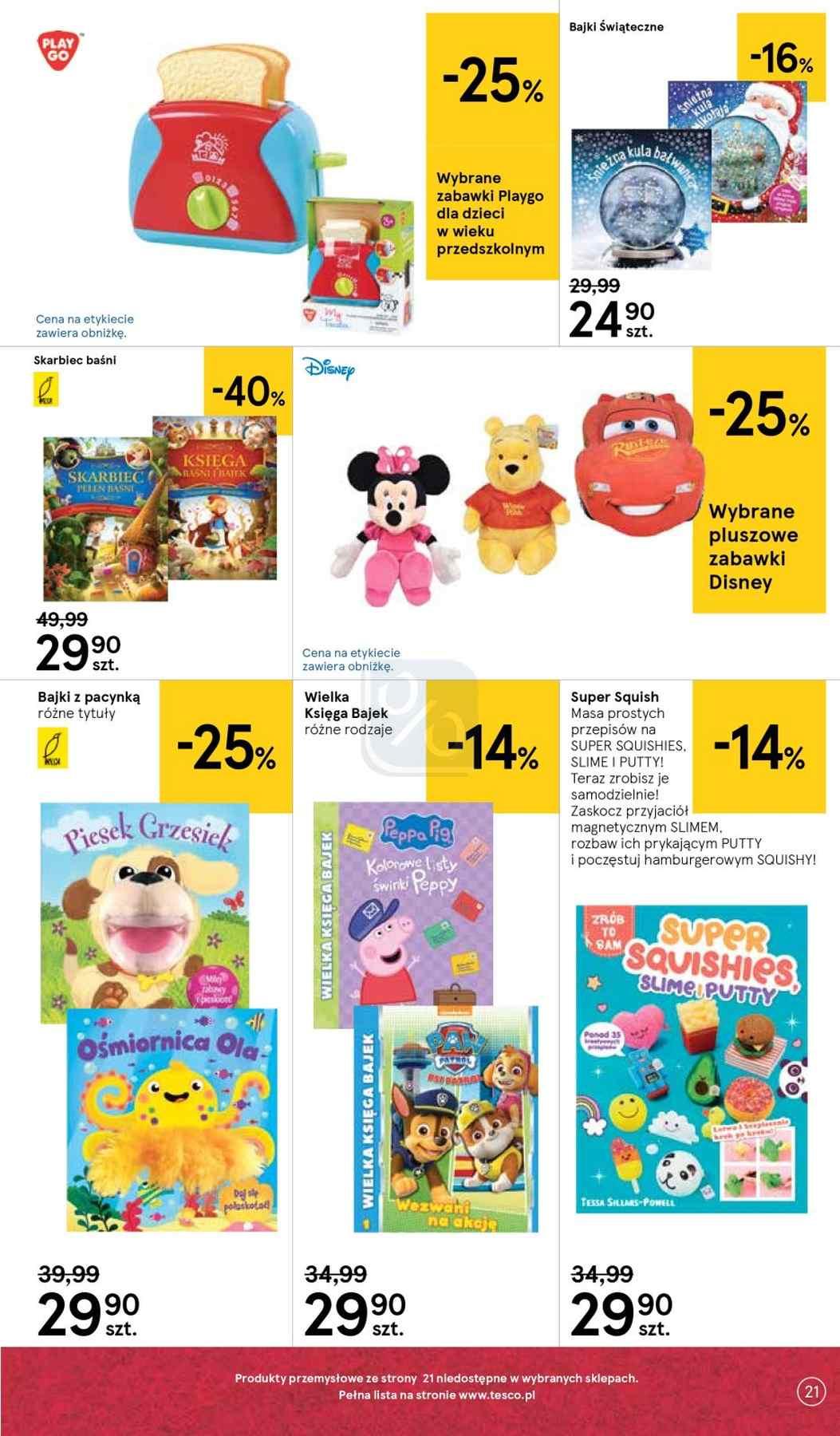 Gazetka promocyjna Tesco str. 21