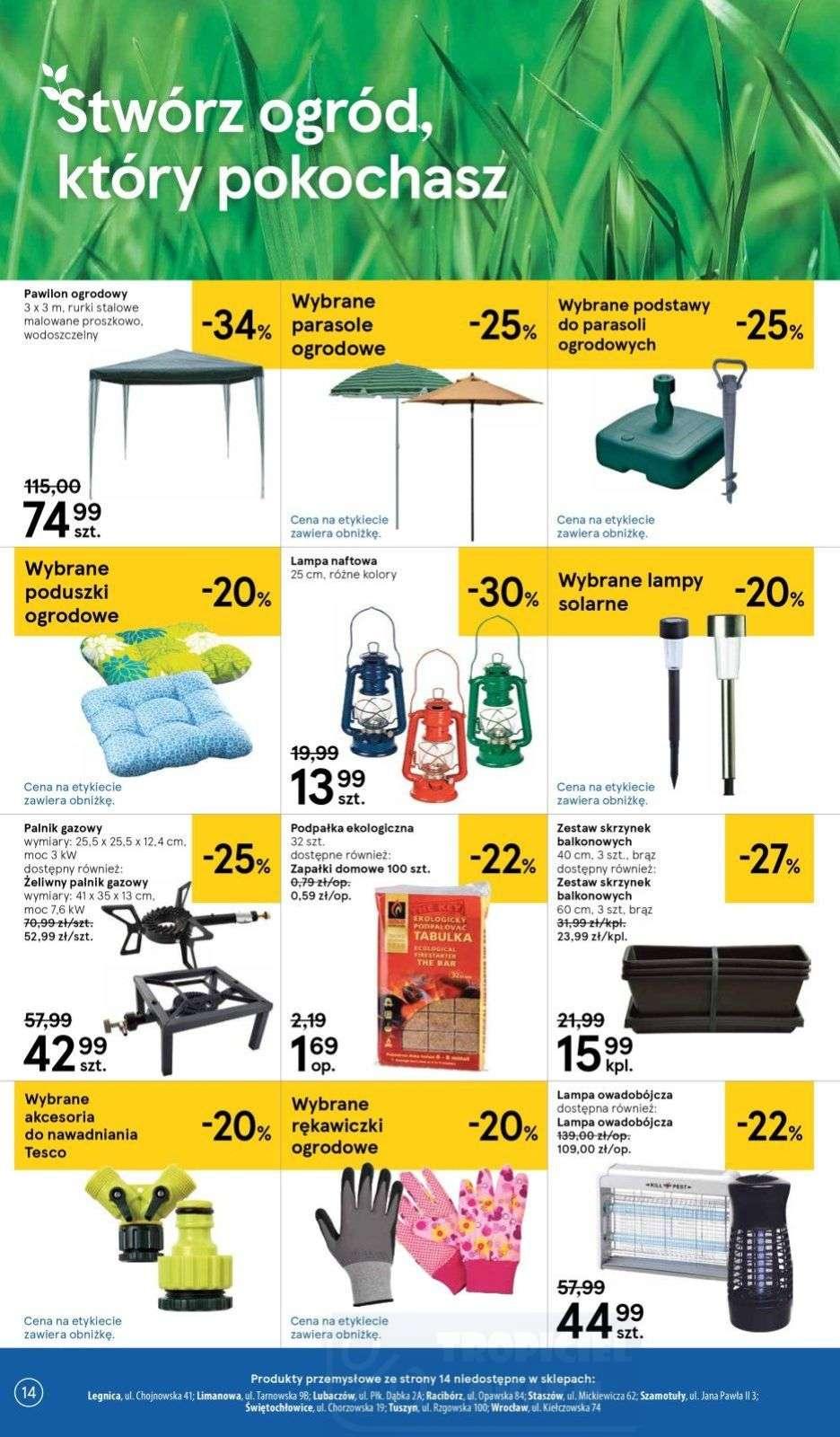 Gazetka promocyjna Tesco str. 14