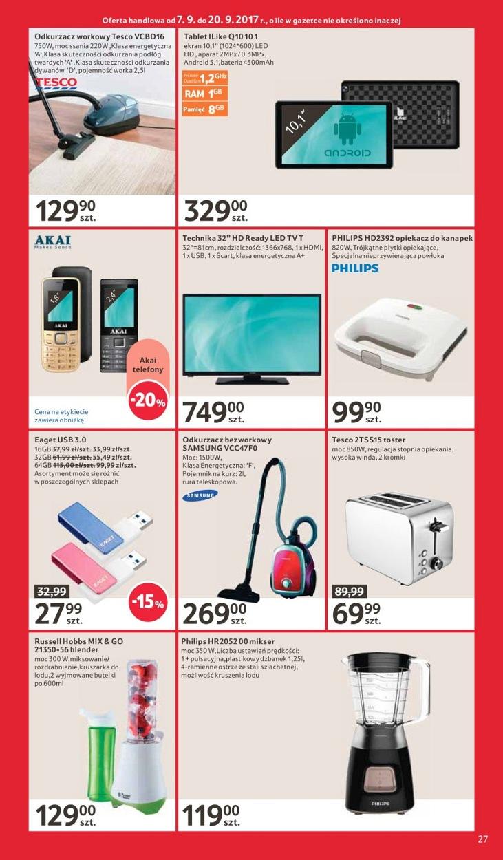 Gazetka promocyjna Tesco str. 27