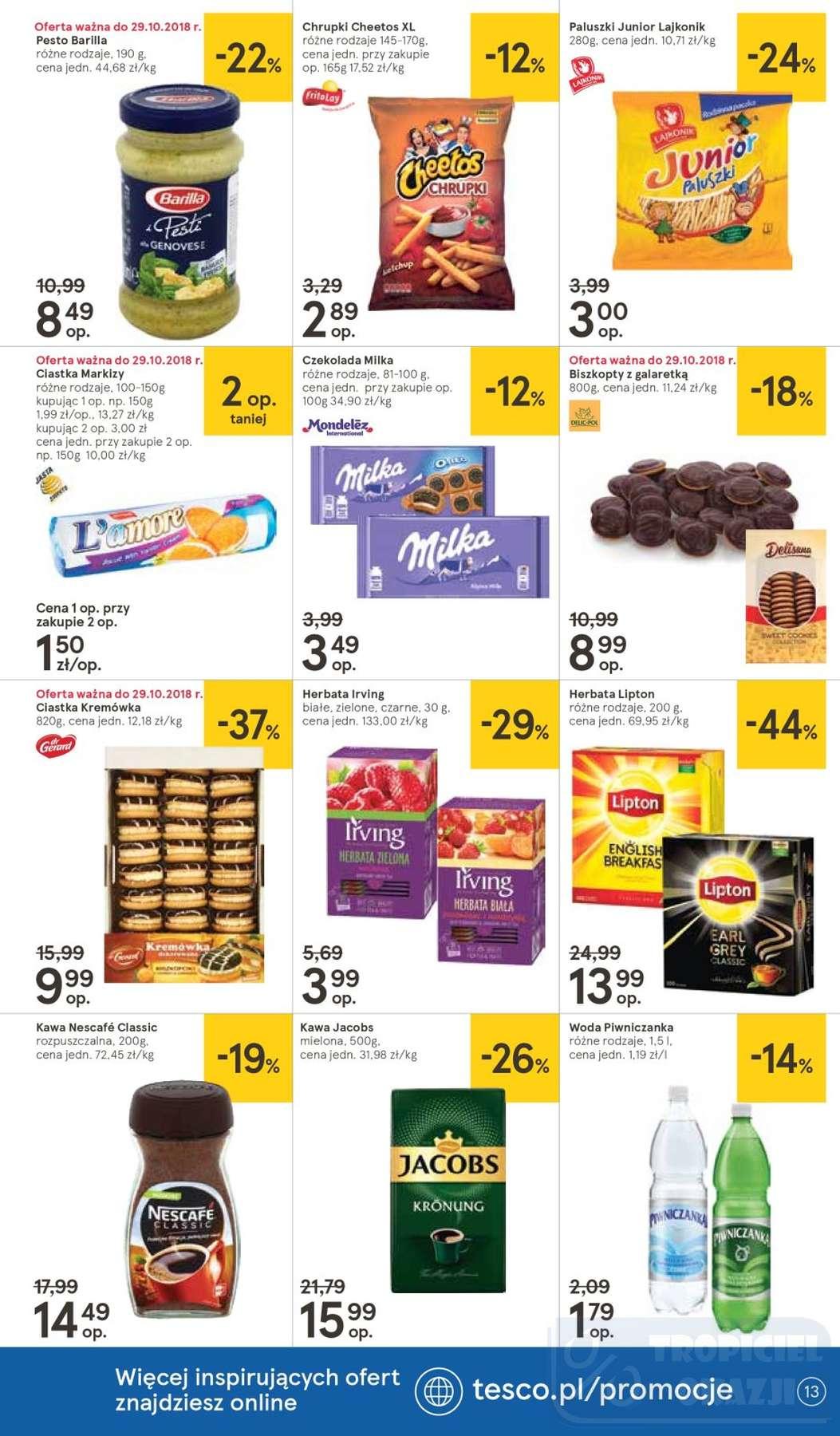 Gazetka promocyjna Tesco str. 13