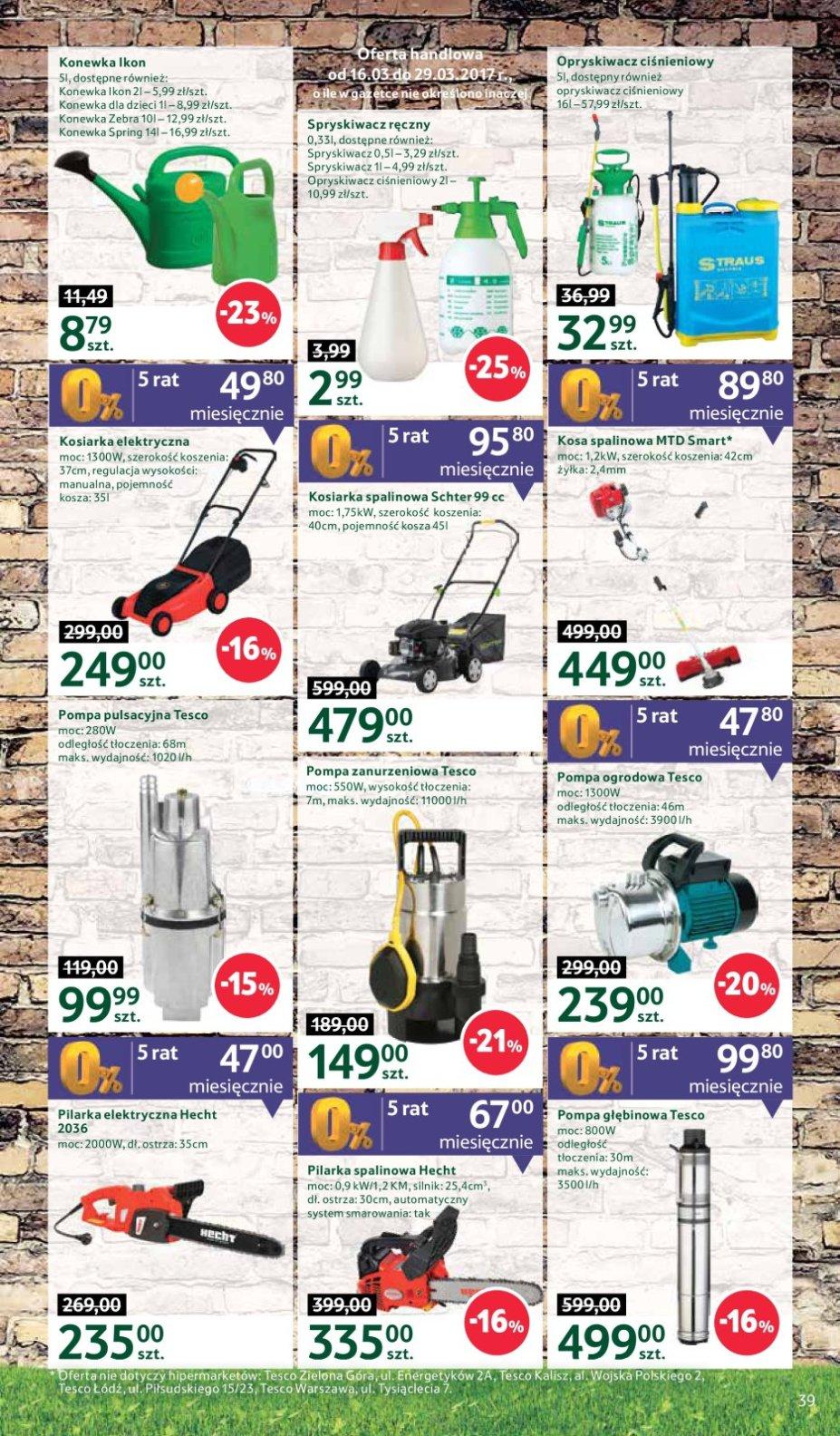 Gazetka promocyjna Tesco str. 39