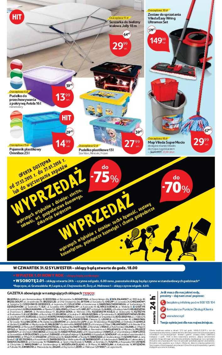 Gazetka promocyjna Tesco str. 16