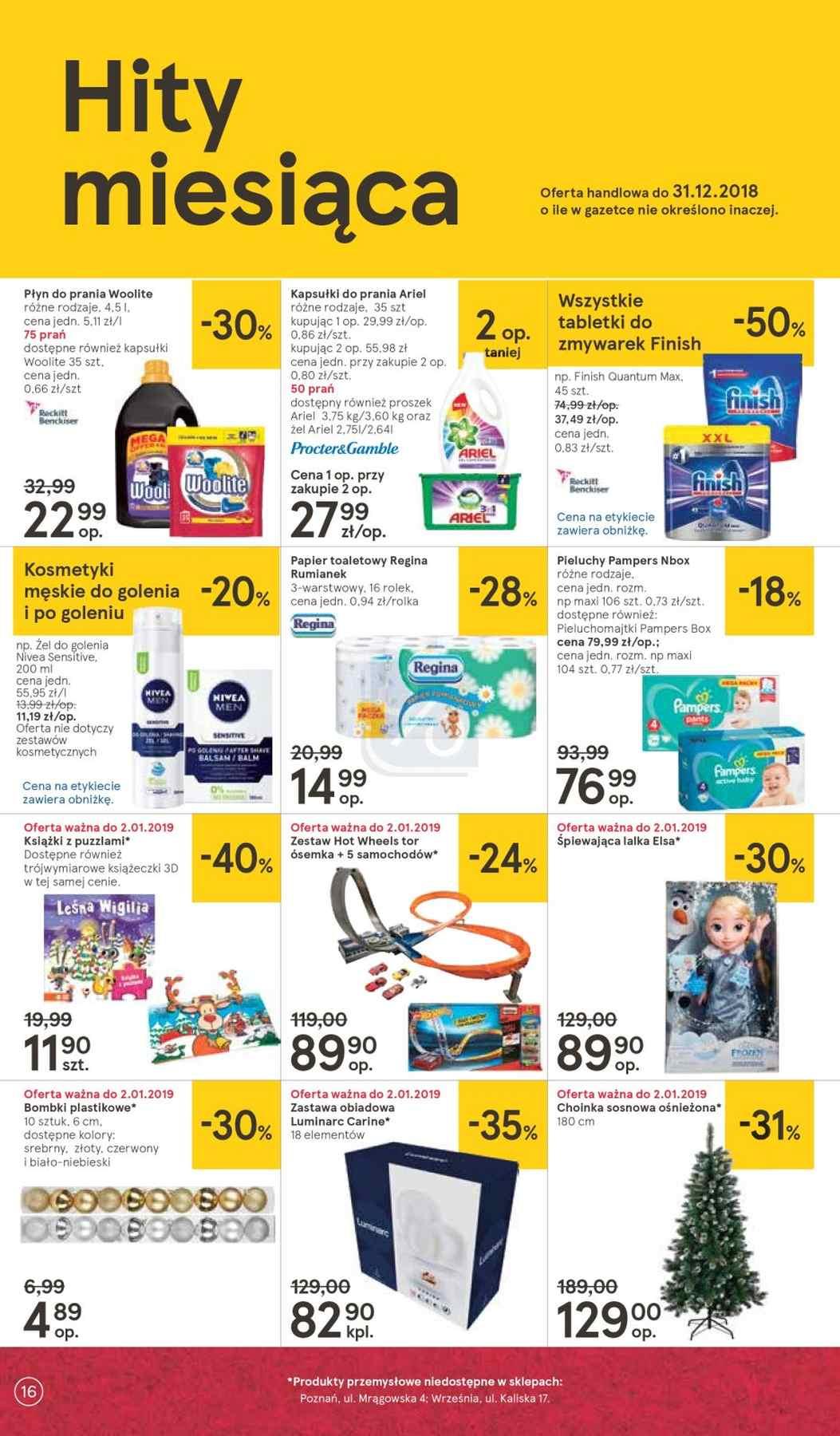 Gazetka promocyjna Tesco str. 16