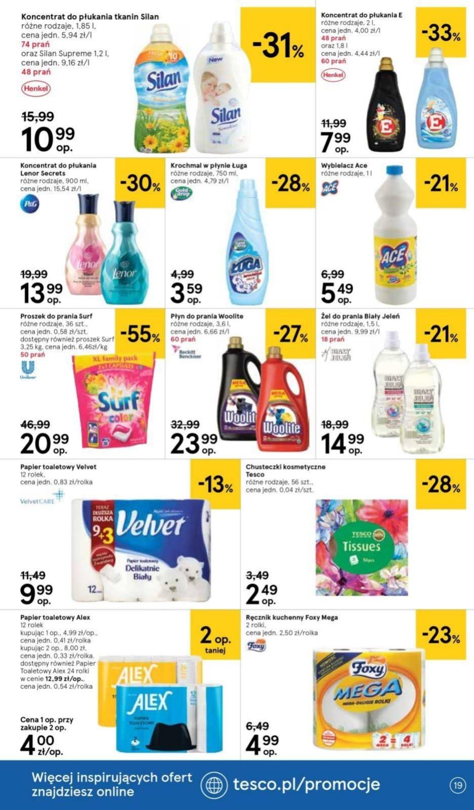 Gazetka promocyjna Tesco str. 19