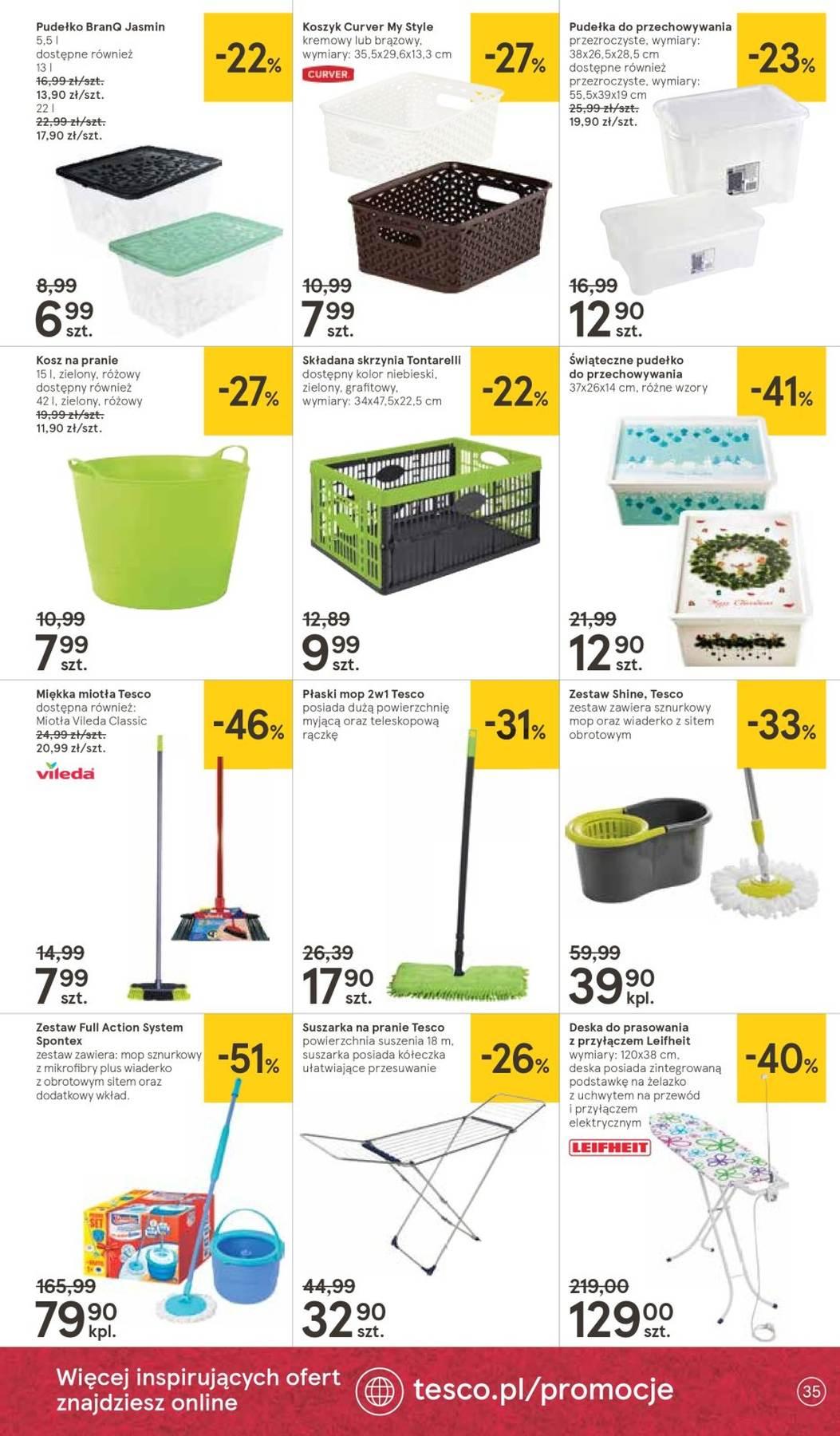 Gazetka promocyjna Tesco str. 35
