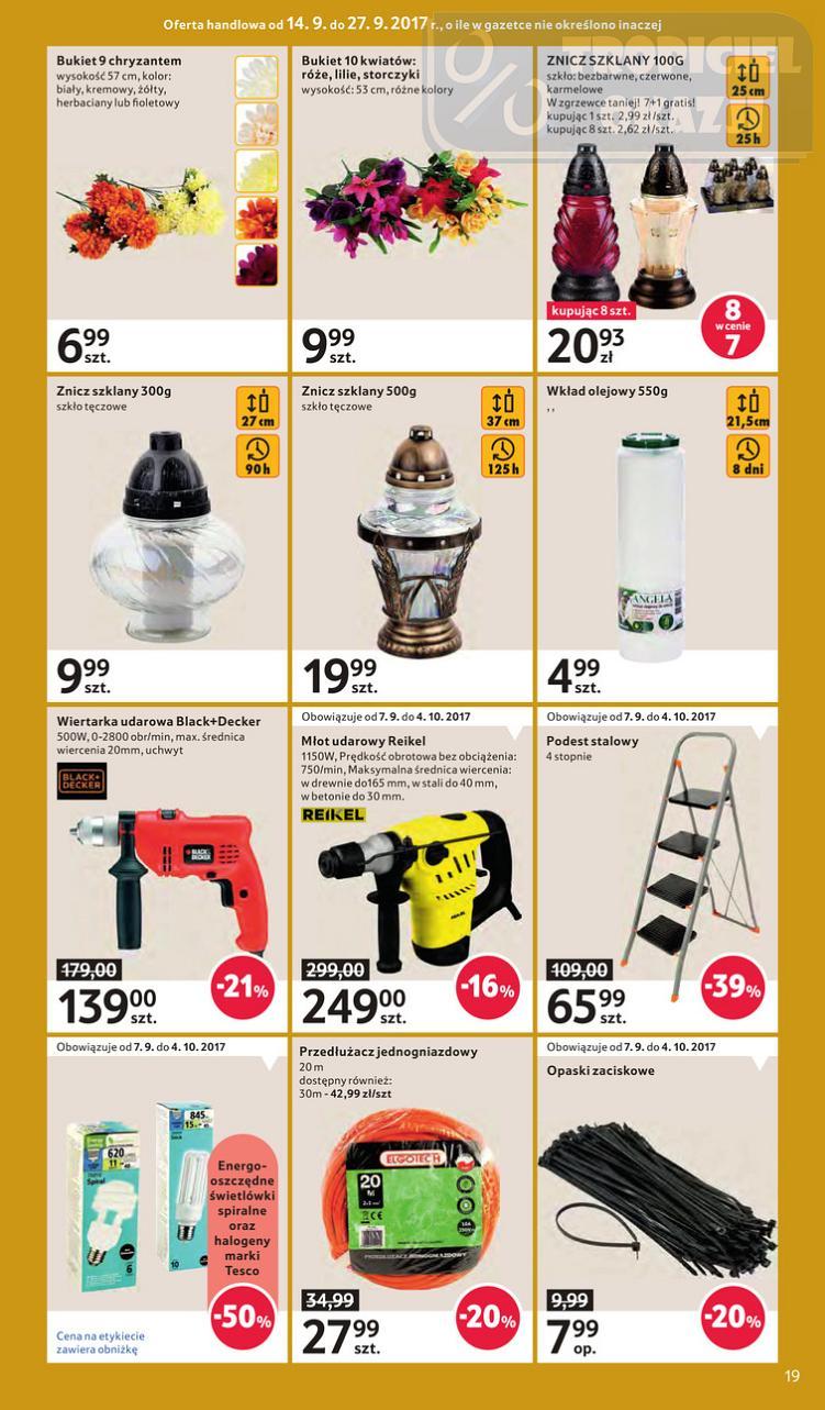 Gazetka promocyjna Tesco str. 19