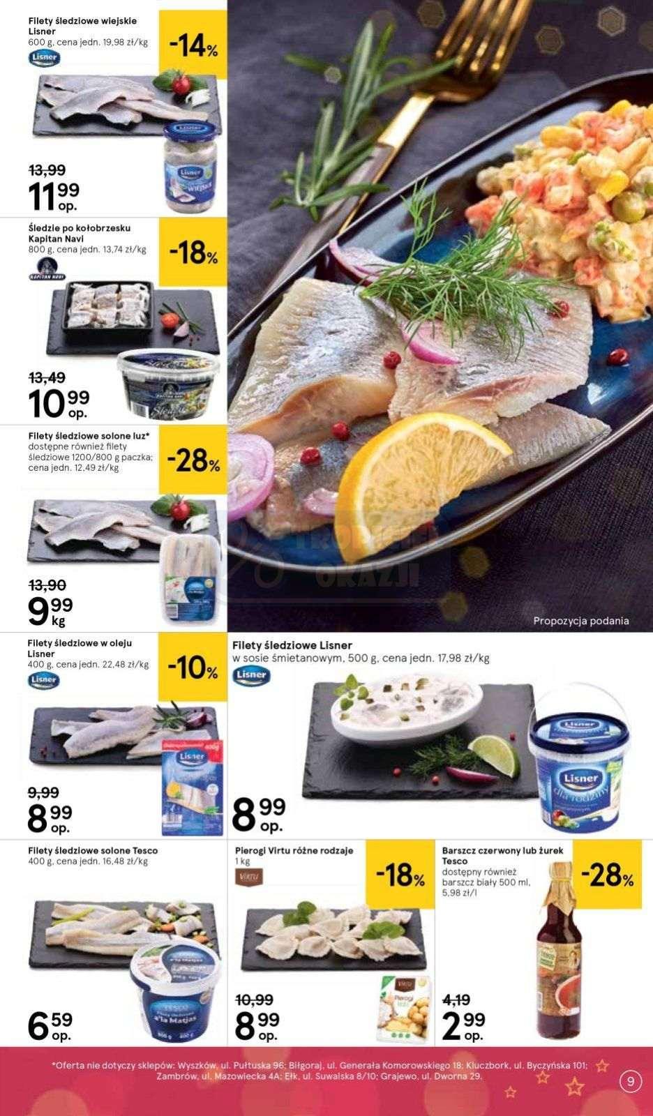 Gazetka promocyjna Tesco str. 9