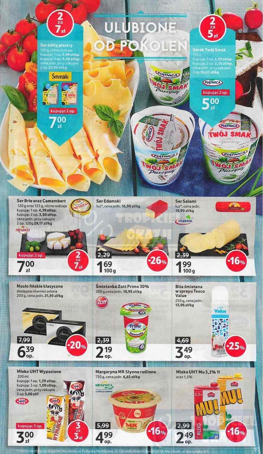 Gazetka promocyjna Tesco str. 9