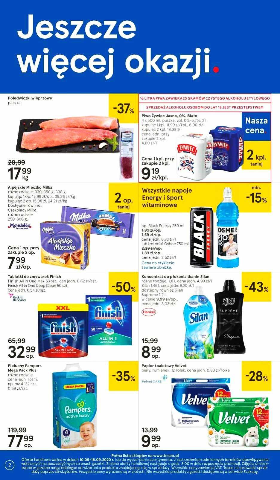 Gazetka promocyjna Tesco str. 2