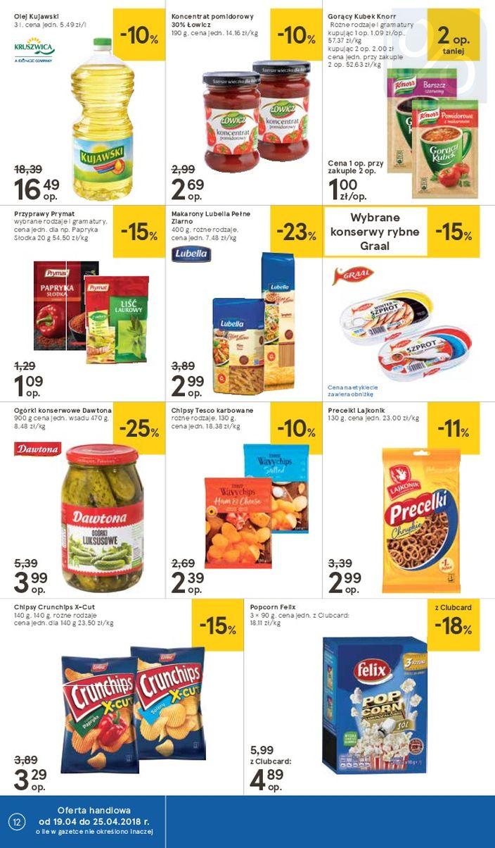 Gazetka promocyjna Tesco str. 12