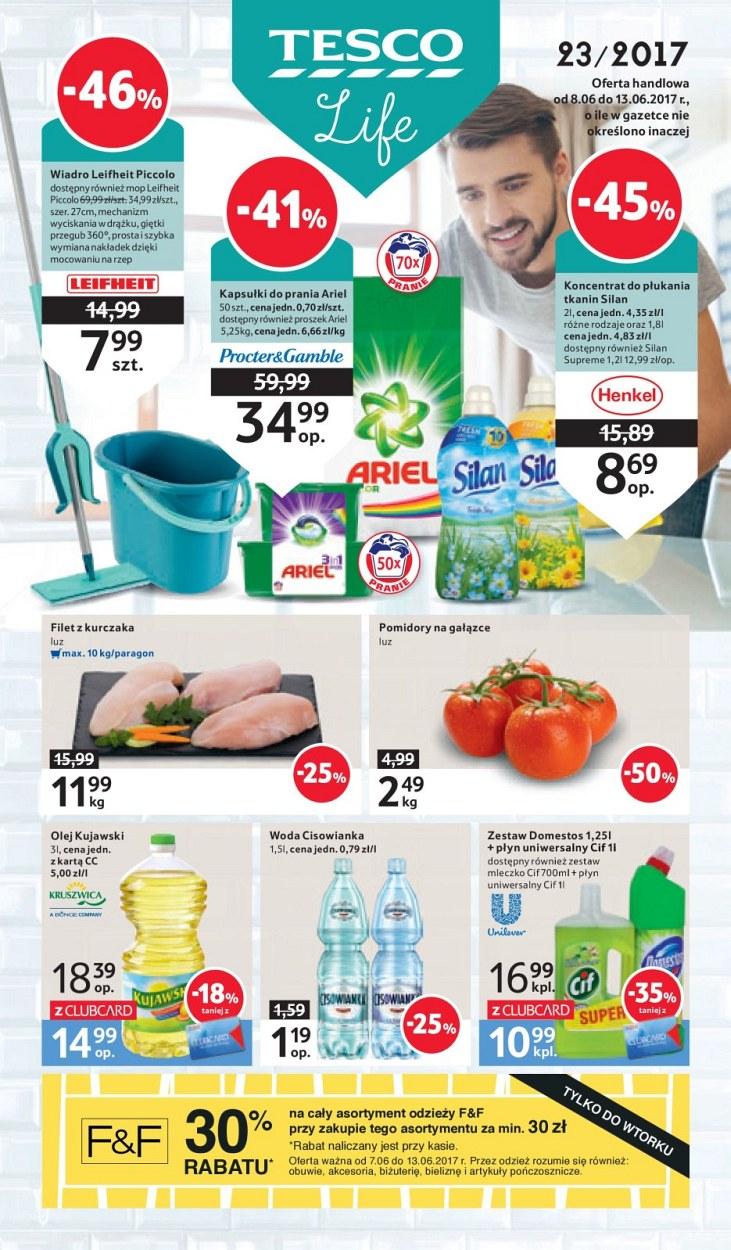 Gazetka promocyjna Tesco str. 1