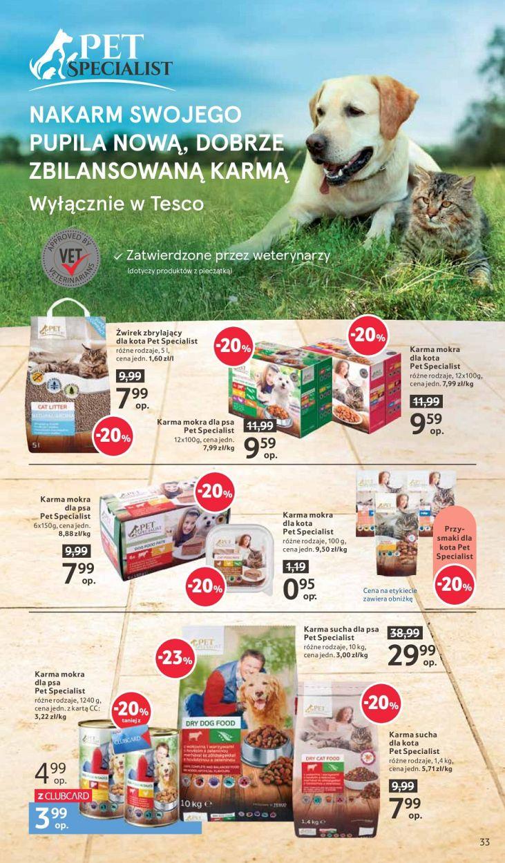 Gazetka promocyjna Tesco str. 33