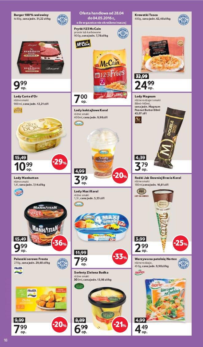 Gazetka promocyjna Tesco str. 18