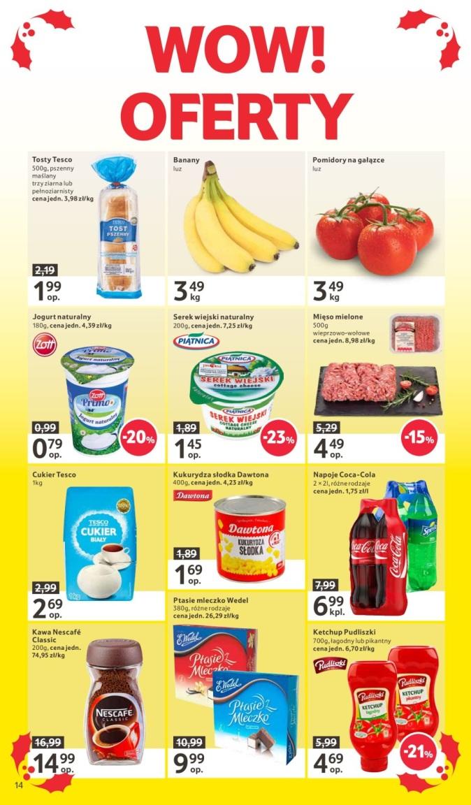 Gazetka promocyjna Tesco str. 14