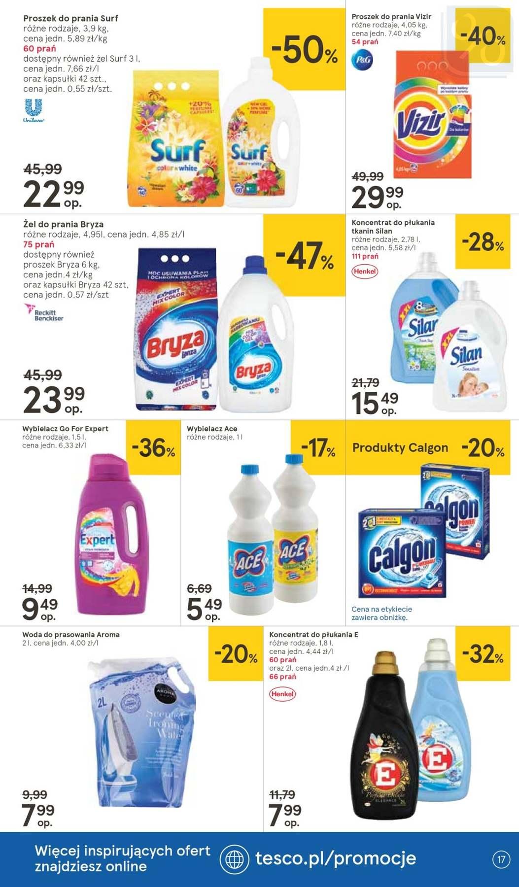 Gazetka promocyjna Tesco str. 17