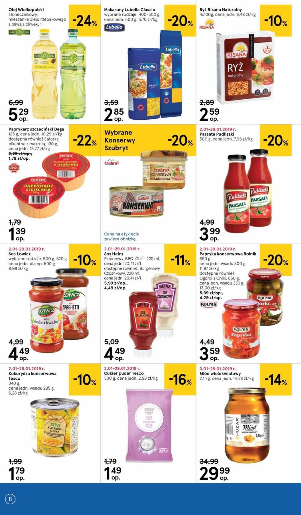Gazetka promocyjna Tesco str. 8