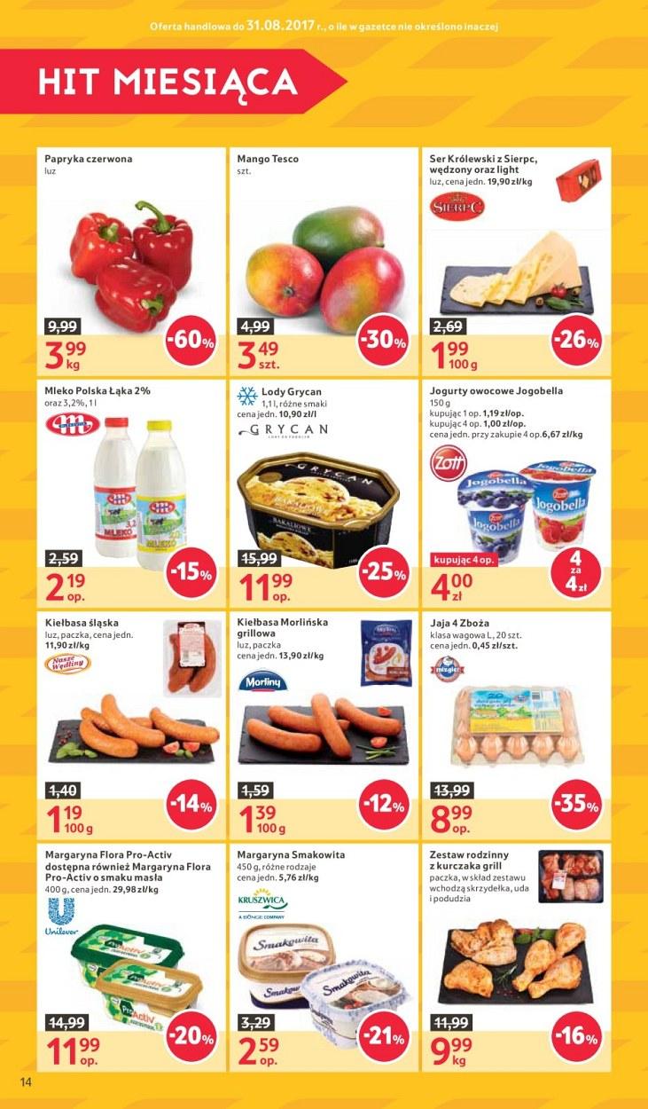 Gazetka promocyjna Tesco str. 14