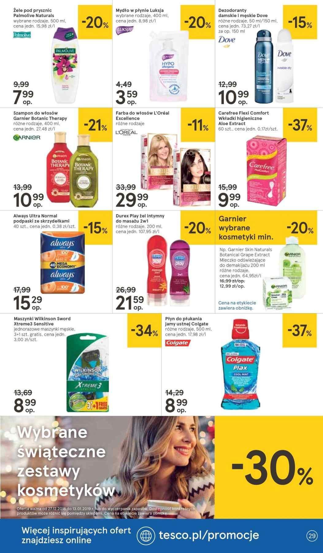 Gazetka promocyjna Tesco str. 29