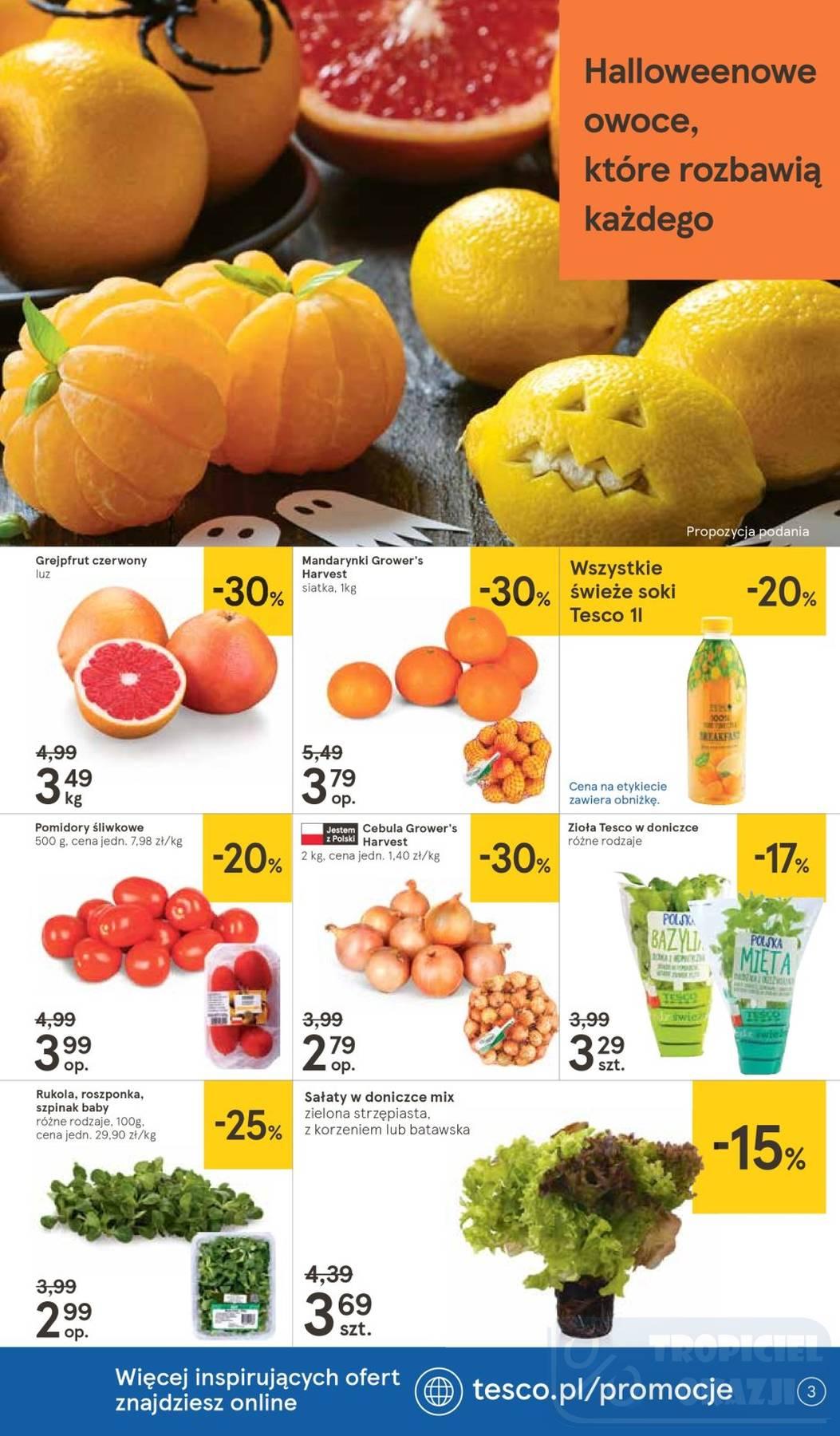 Gazetka promocyjna Tesco str. 3