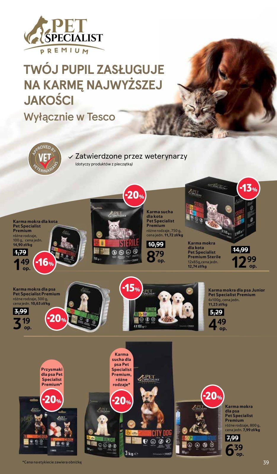 Gazetka promocyjna Tesco str. 39