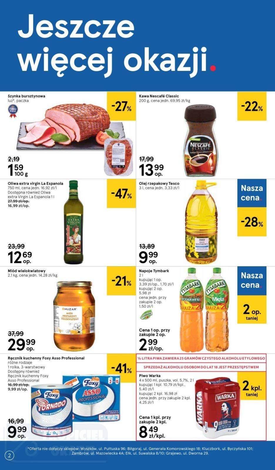 Gazetka promocyjna Tesco str. 2