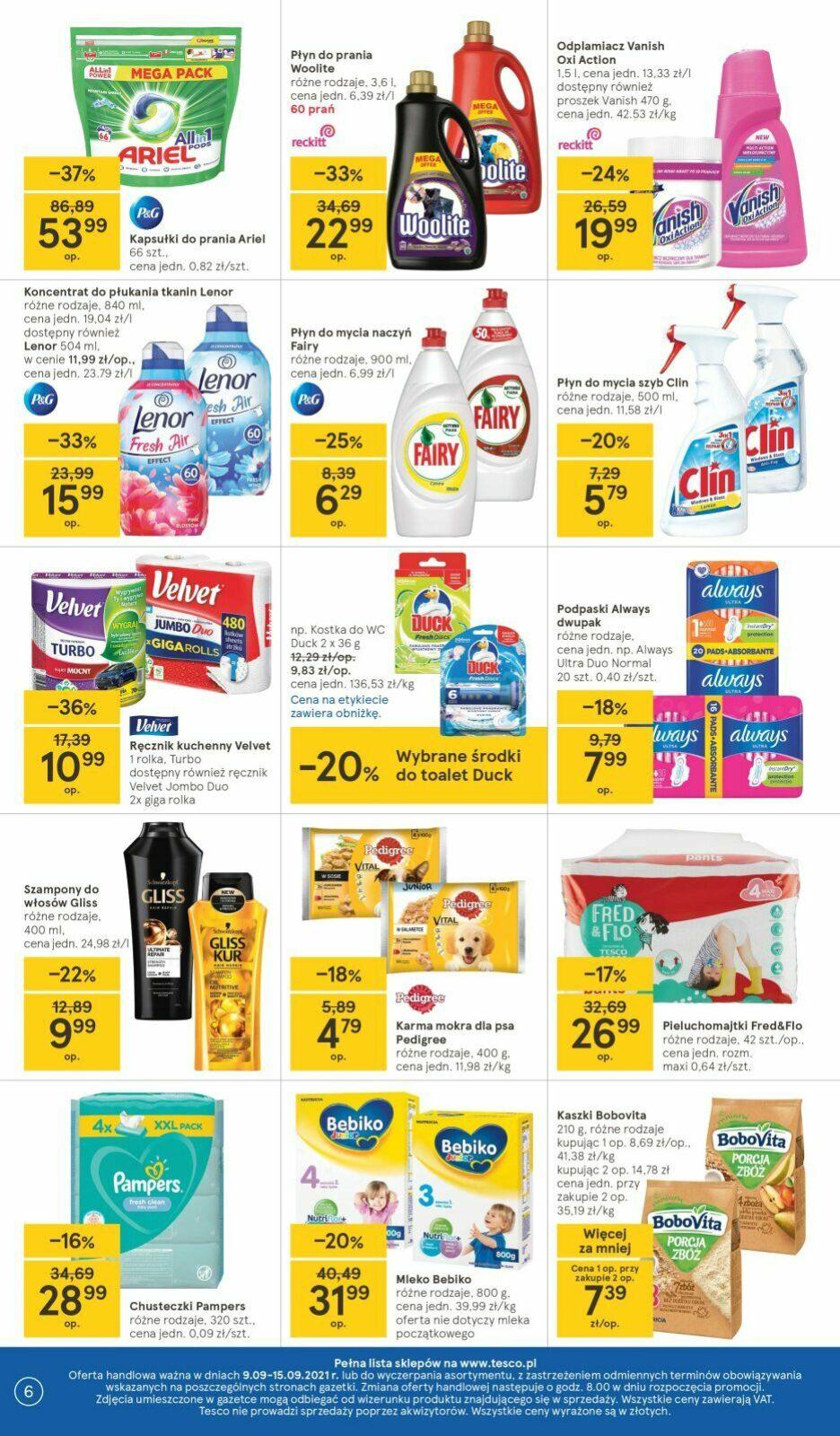 Gazetka promocyjna Tesco str. 6