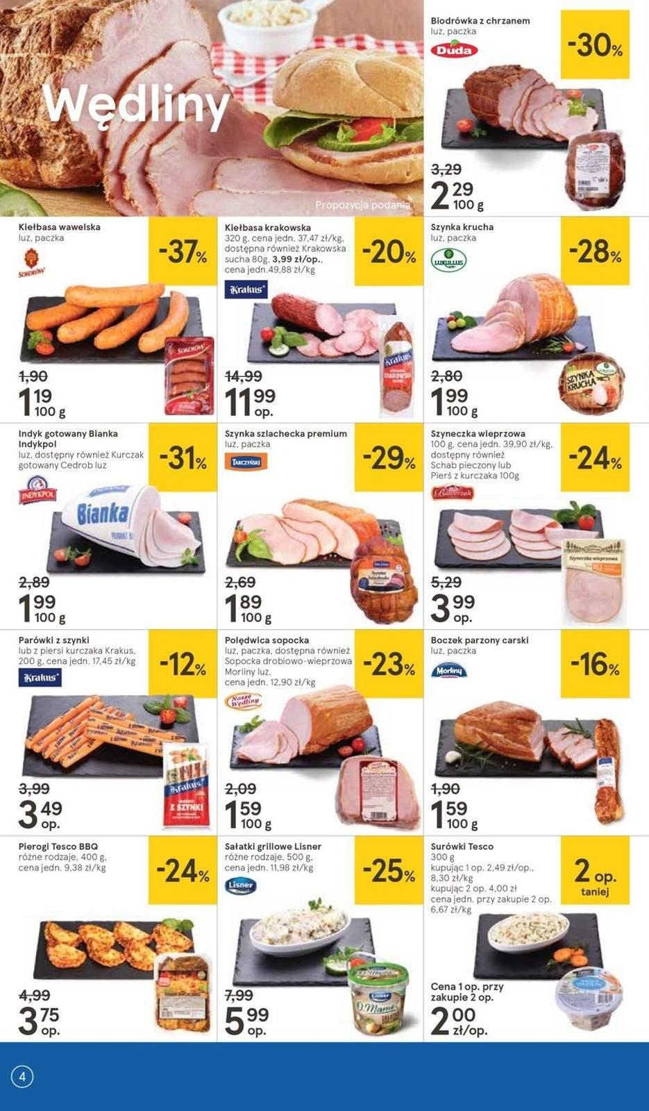 Gazetka promocyjna Tesco str. 4