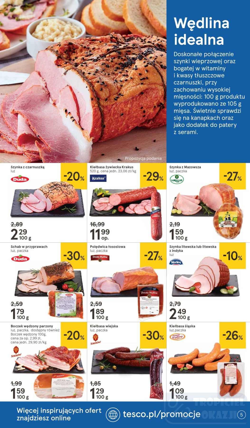 Gazetka promocyjna Tesco str. 5