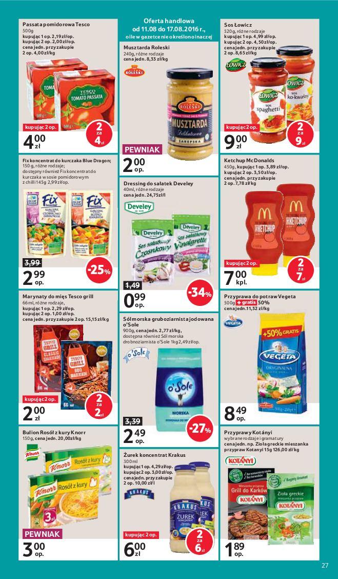 Gazetka promocyjna Tesco str. 27