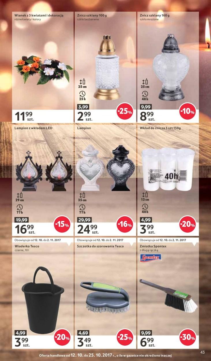 Gazetka promocyjna Tesco str. 43