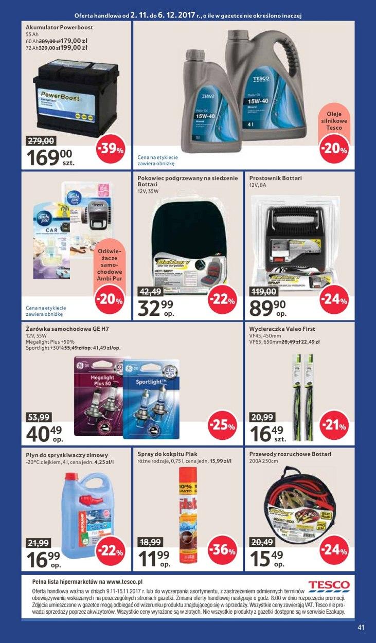 Gazetka promocyjna Tesco str. 41