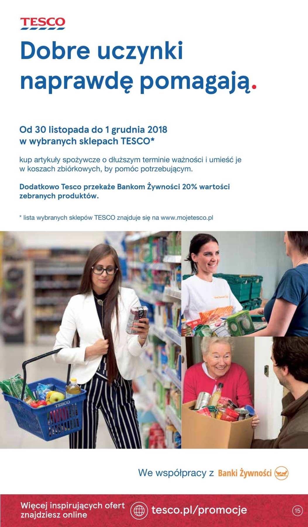 Gazetka promocyjna Tesco str. 15