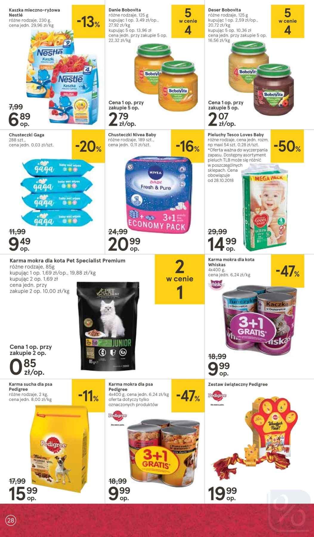 Gazetka promocyjna Tesco str. 28