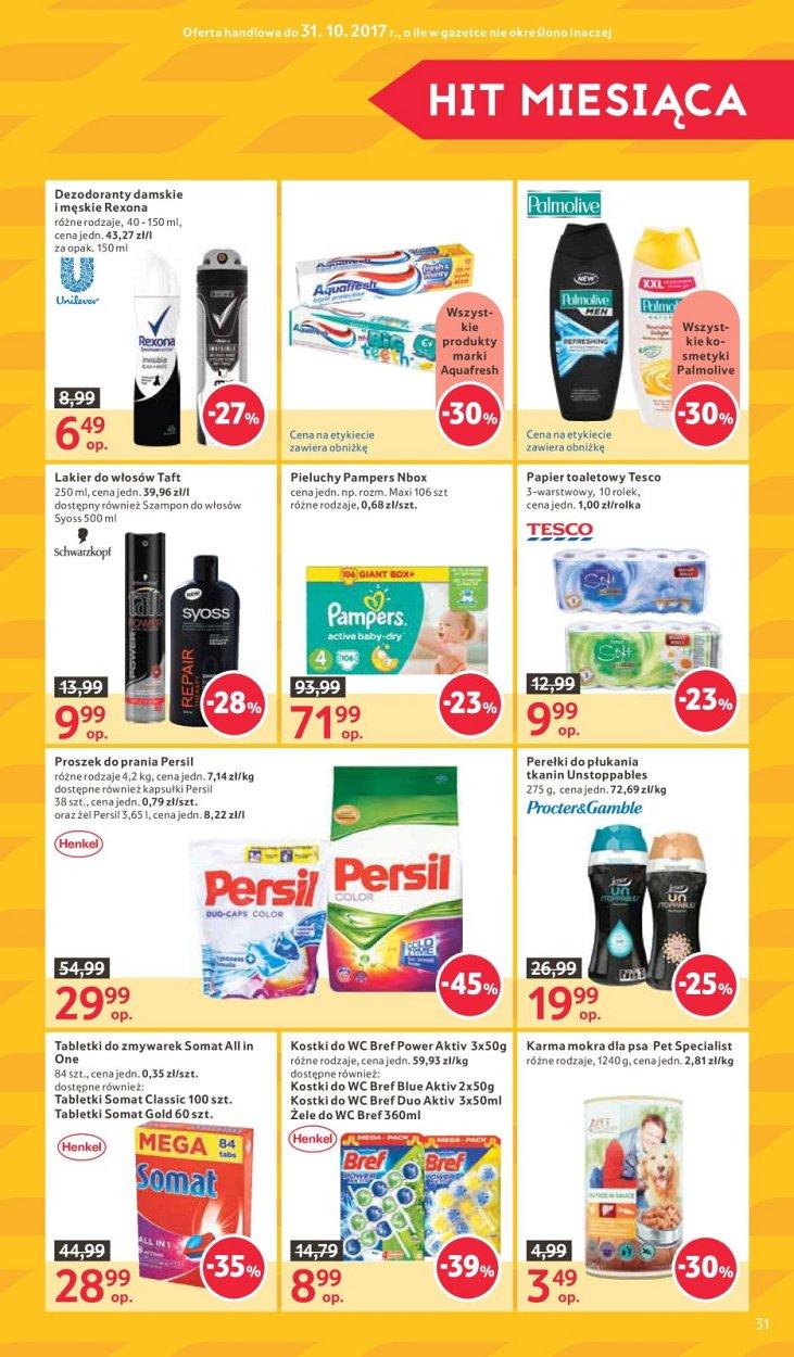 Gazetka promocyjna Tesco str. 31