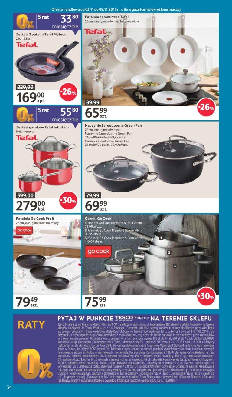Gazetka promocyjna Tesco str. 34