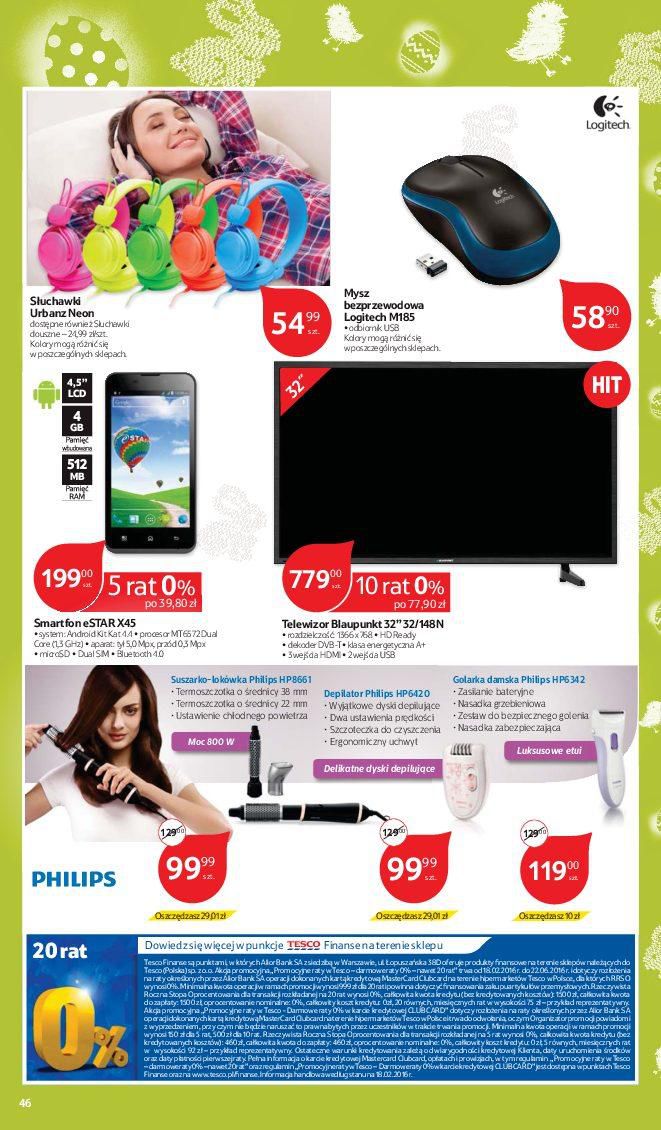 Gazetka promocyjna Tesco str. 46
