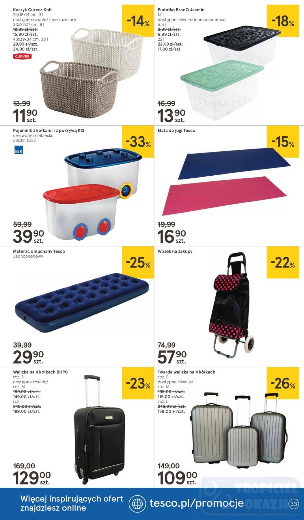 Gazetka promocyjna Tesco str. 33