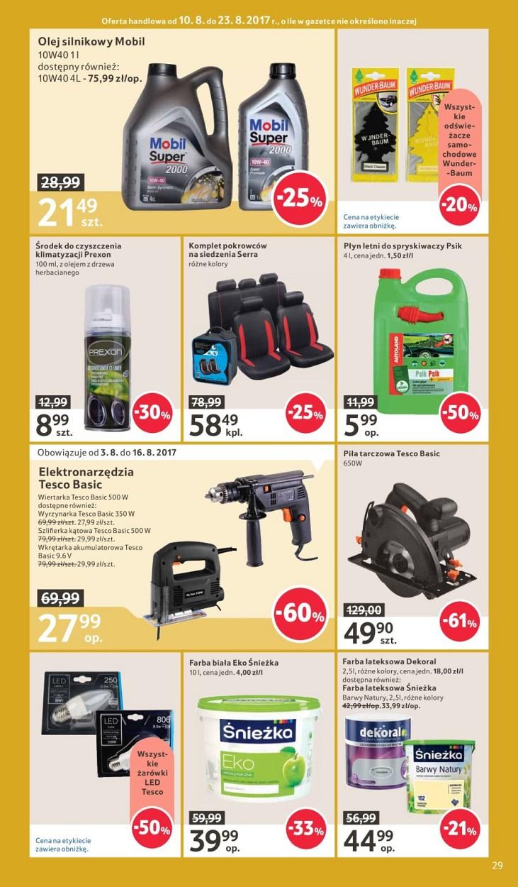 Gazetka promocyjna Tesco str. 29