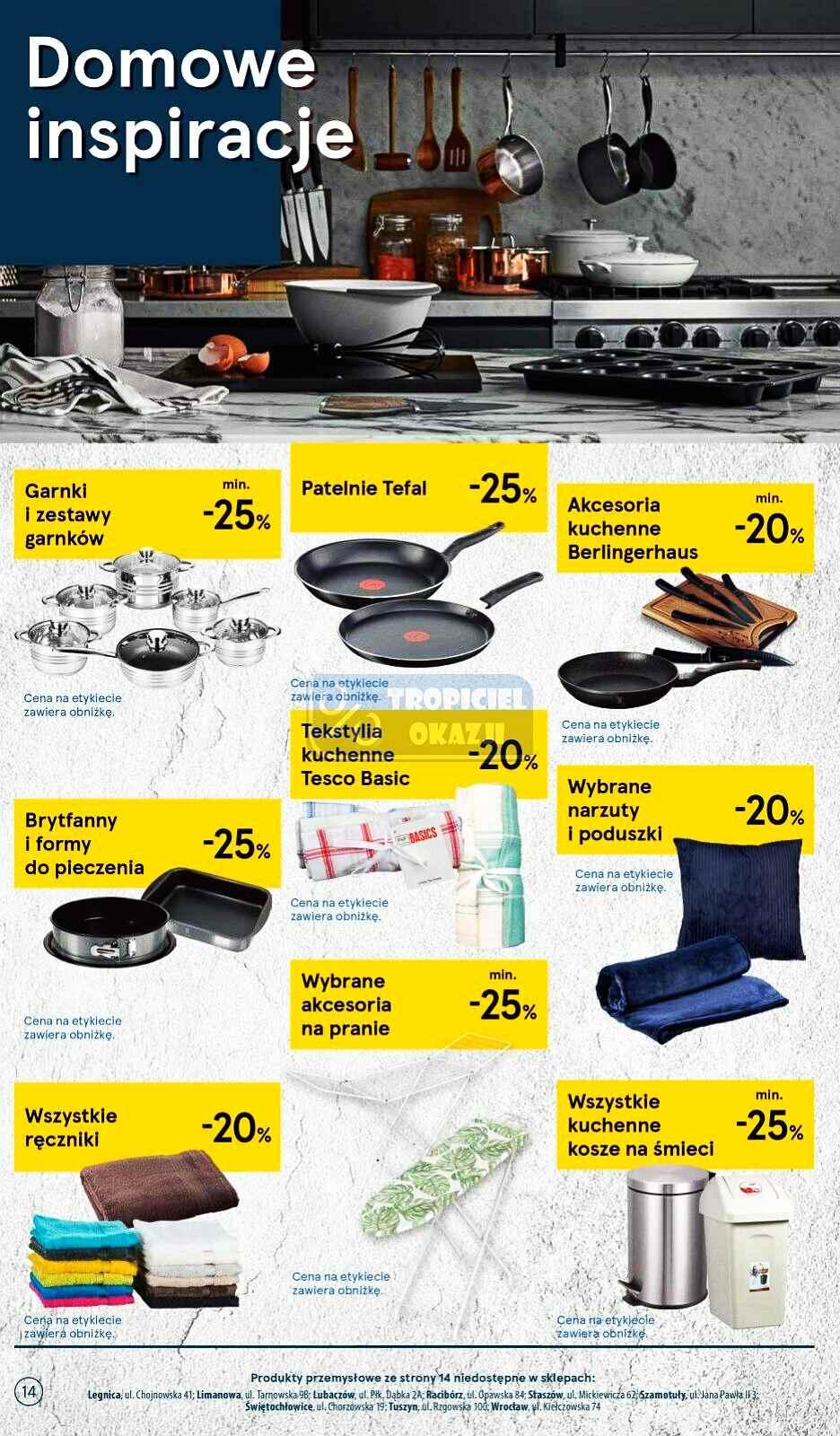 Gazetka promocyjna Tesco str. 14