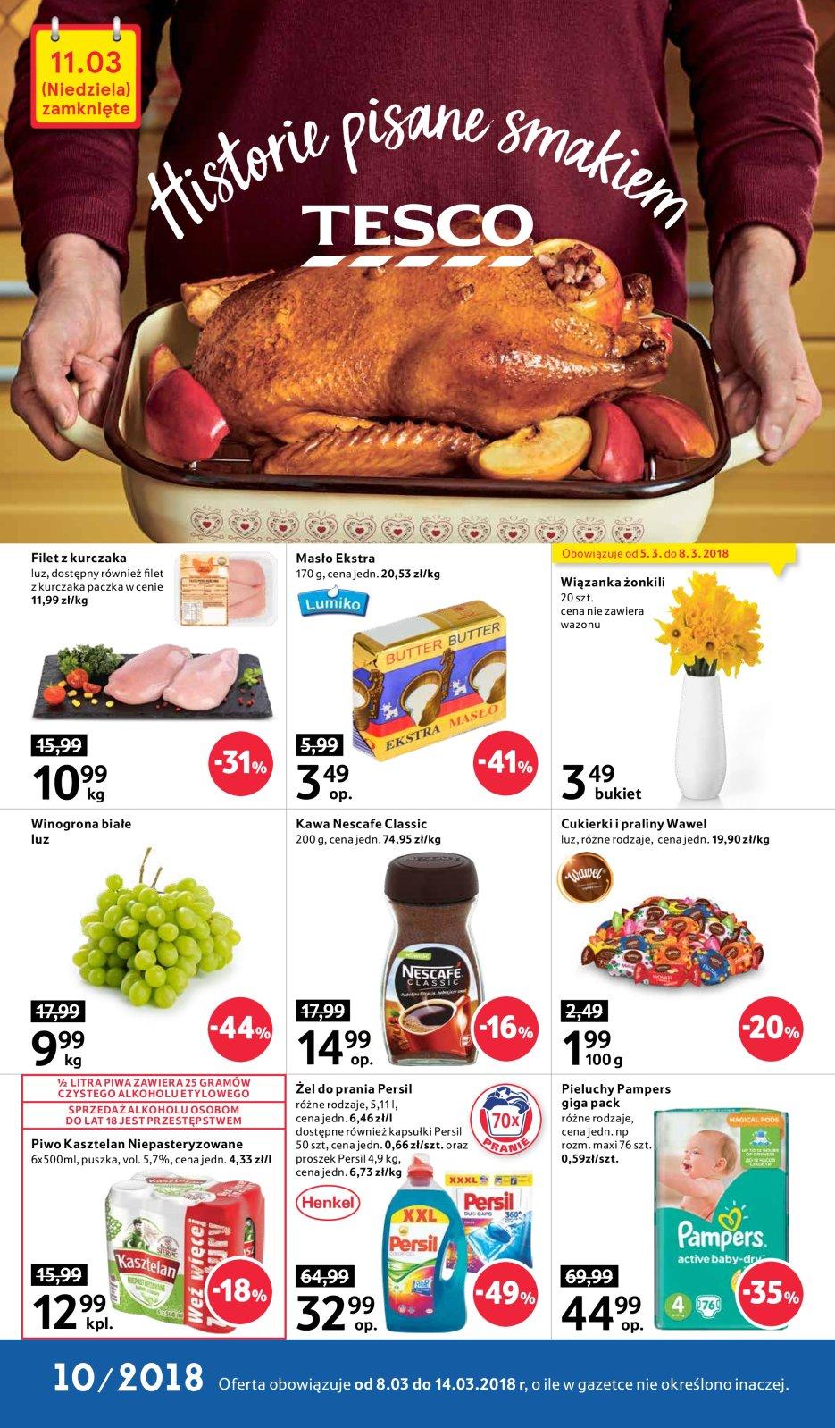 Gazetka promocyjna Tesco str. 1