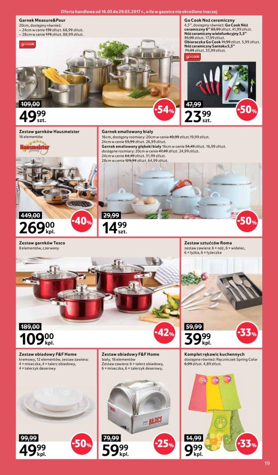 Gazetka promocyjna Tesco str. 19